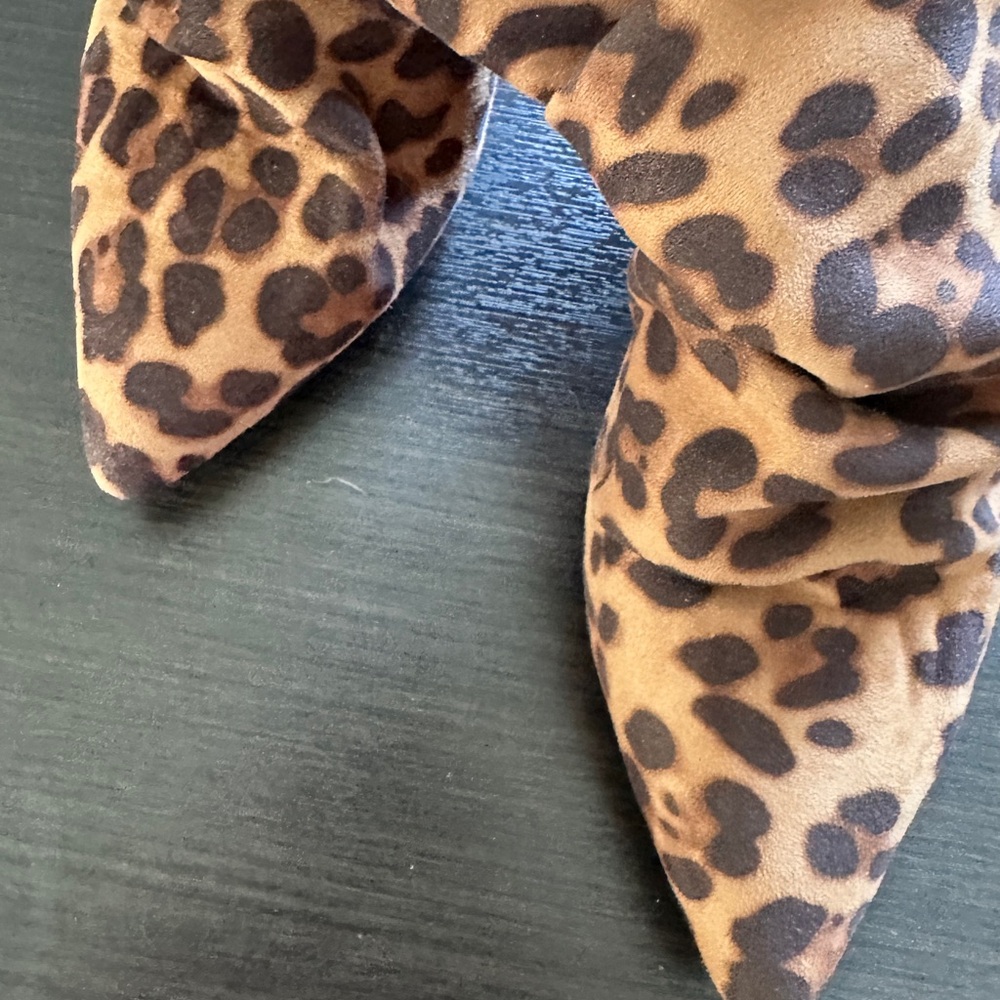 Leopard Print Booties - Picture 4 of 6